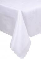 Скатертина Dertsiz 140x180 см білий Karna