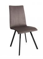 Стілець обідній Престиж Олівія сіро-коричневий / чорний
