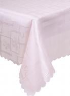 Скатерть Dertsiz 140x180 см пудровый Karna
