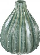 Ваза фаянсовая Cactus 12х15,5 см зеленый Jomaze