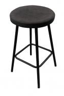 Табурет барный Престиж Астин хокер темно-серый / черный