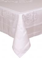 Скатерть Caramel 160x220 см серый Karna