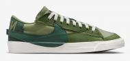 Кроссовки мужские Nike BLAZER LOW '77 JUMBO FJ5468-386 р.42,5 зеленые