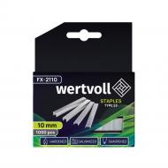 Скобы для ручного степлера WERTVOLL 10 мм тип 53 (А) 1000 шт. FX-2110