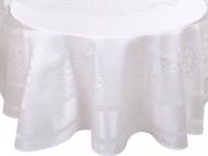 Скатерть Caramel овальная 160x220 см кремовый Karna