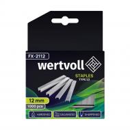 Скобы для ручного степлера WERTVOLL 12 мм тип 53 (А) 1000 шт. FX-2112