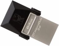 Флеш-пам'ять USB Kingston DataTraveler MicroDuo 64 ГБ USB 3.0microUSB (OTG) (DTDUO3/64GB)