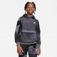 Джемпер Nike K CLB FLC HBR PO HD WASH AOP FD3174-010 р.XL черный