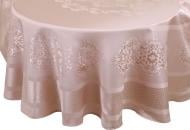 Скатерть Caramel Ø 160 см бежевый Karna