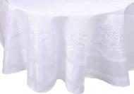Скатерть Caramel Ø 160 см белый Karna