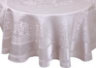 Скатерть Caramel Ø 160 см серый Karna