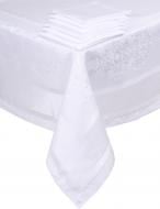 Набор с салфетками Caramel 160x220 см белый Karna