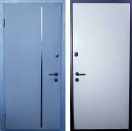 Дверь входная Strimex Nautilus-Thermo PNL Line RAL 7024/9003 2050x970 мм правая