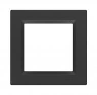 Рамка одномісна Simon 10 універсальна чорний матовий CR1/49