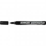 Маркер перманентный Stanger 2-4 мм Paint черный MARKER-PER-ST-M400-B