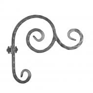 Держатель Артдеко 68.302 Кронштейн кований 340х340х12мм вальц