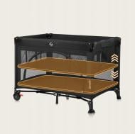 Манеж-кровать Lionelo LO-LAURA BLACK CARBON