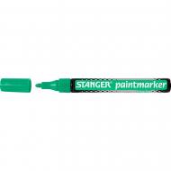 Маркер перманентный Stanger 2-4 мм Paint зеленый MARKER-PER-ST-M400-G