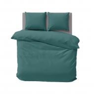 Комплект постільної білизни Mono поплін сімейний зелений Luna