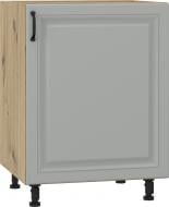 УЦЕНКА! Тумба нижняя Грейд Н1 60/82/52 (1ф) МС Глория_ASHEN /фасад МДФ №332 пепельный матовый/дуб артизан (УЦ №2937)