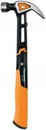Молоток столярный Fiskars IsoCore Finishing Hammer M 16oz/13.5" с изогнутым когтем 820 г 1027202