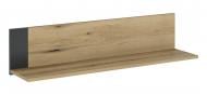 УЦЕНКА! Полка Грейд Combo 1002x223 мм графит серый/дуб эвок прибрежный (УЦ №2937)