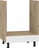 УЦІНКА! Тумба нижня під духовку Грейд МС Глорія НД 60х82х53,8 см білий/дуб артізан (УЦ №2937)