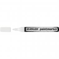 Маркер перманентный Stanger 2-4 мм Paint белый MARKER-PER-ST-M400-W