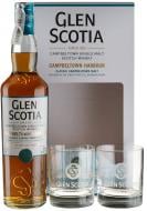 Виски Glen Scotia Campbeltown Harbour +2 glasses 0,7 л
