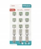 Набор крючков Fabrika MAXI SET на клейкой основе упаковка 15 шт (FK-H2515)