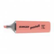 Маркер текстовый Stanger 1-5 мм пастель красный MARKER-TXT-ST-PAST-R