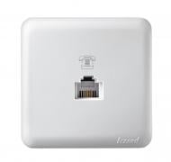 Розетка телефонная Lezard Viola белый 751-0200-137 Розетка телефонная Lezard Viola белый 751-0200-137