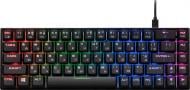 Клавіатура ігрова 2E Gaming KG370 RGB 68key Gateron Brown Switch USB Ukr (2E-KG370UBK-BR) black