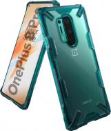 Чехол-накладка Ringke Fusion X Oneplus 8 Pro Turquoise Green (RCO4807)