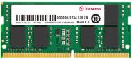 Оперативная память Transcend SODIMM DDR4 8 GB (1x16GB) 3200 MHz (JM3200HSG-8G)