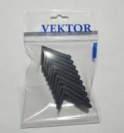 Кронштейн для крепления подоконника Vektor 40х20х4 мм 10 шт.