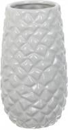Ваза Luna Гламур 13,5х24 см светло-серая 24 см