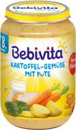 Пюре Bebivita Картопля та овочі з індичкою 220 г 4018852001447