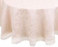 Скатерть KDK Ø 160 см бежевый Karna