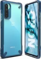 Чехол-накладка Ringke Fusion X OnePlus Nord Space Blue (RCH4849)