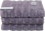Полотенце махровое Vente 70x140 см темно-серый Karna