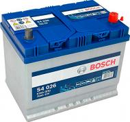 Аккумулятор автомобильный Bosch S4 70Ah 630A 12V «+» справа (0092S40260)