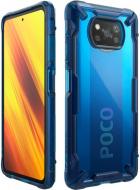 Чехол Ringke Fusion X Space Blue для Xiaomi Poco X3