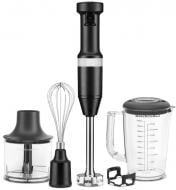 Блендер заглибний KitchenAid 5KHBV83EBM з аксесуарами матовий чорний