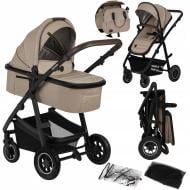 Коляска универсальная 2 в 1 Lionelo Amber Plus Beige Sand