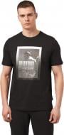 Футболка Puma GRAPHICS Photoprint Tee 68018001 р.M черный