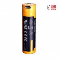 Аккумулятор Fenix (2600 mAh) micro usb зарядка 18650 1 шт. (000581167) Аккумулятор Fenix (2600 mAh) micro usb зарядка 18650 1 шт. (000581167)