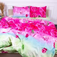 Комплект постельного белья MirSon Microsatin Premium 15-0148 Clarinet мульти