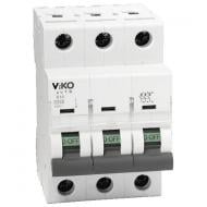 Автоматический выключатель Viko 3C (трехполюсный) 10А 4,5кА 230/400V Тип C 4VTB-3C10