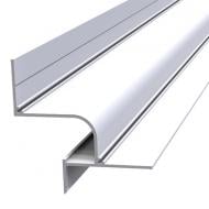 Профиль теневого шв АЛЮПРО ПАС-3856 RAL-9016 мат 3м